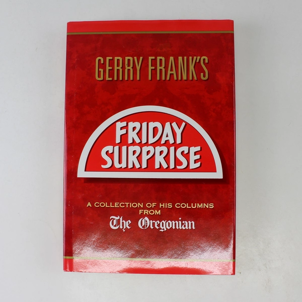 Gerry Frank's Friday Surprise Frank 1995 Hardcover Signed First Edition