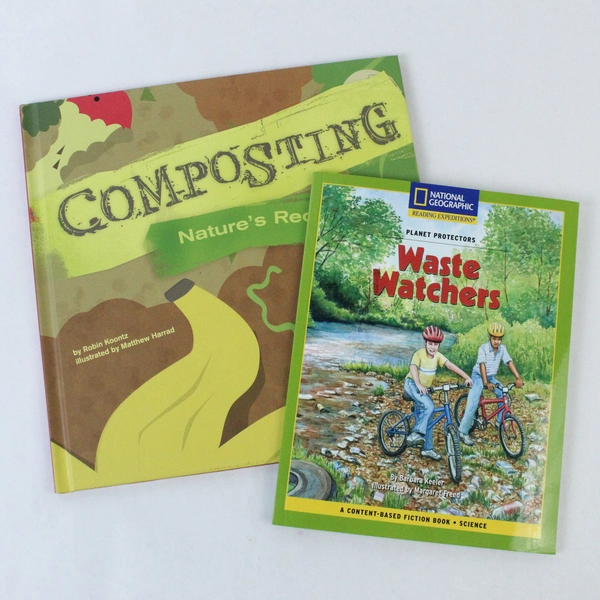 Lot of 2 Composting Books: Waste Watchers & Composting 2007