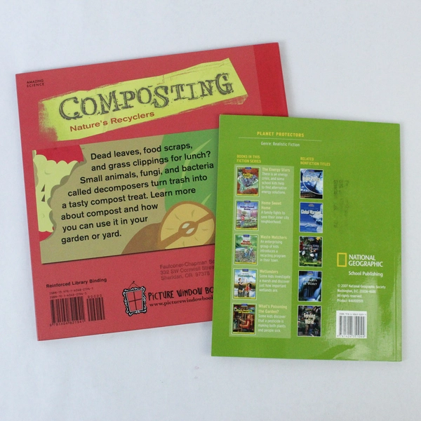 Lot of 2 Composting Books: Waste Watchers & Composting 2007