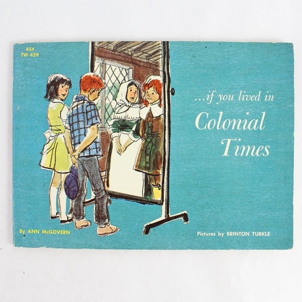 Lot of 2 Ann McGovern Vintage Children's Books Illustrated by Brinton Turkle PB