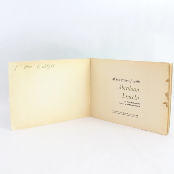 Lot of 2 Ann McGovern Vintage Children's Books Illustrated by Brinton Turkle PB