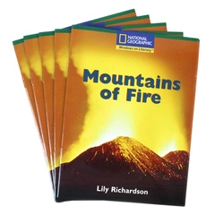 Lot of 5 National Geographic Mountains Of Fire Lily Richardson 2003 