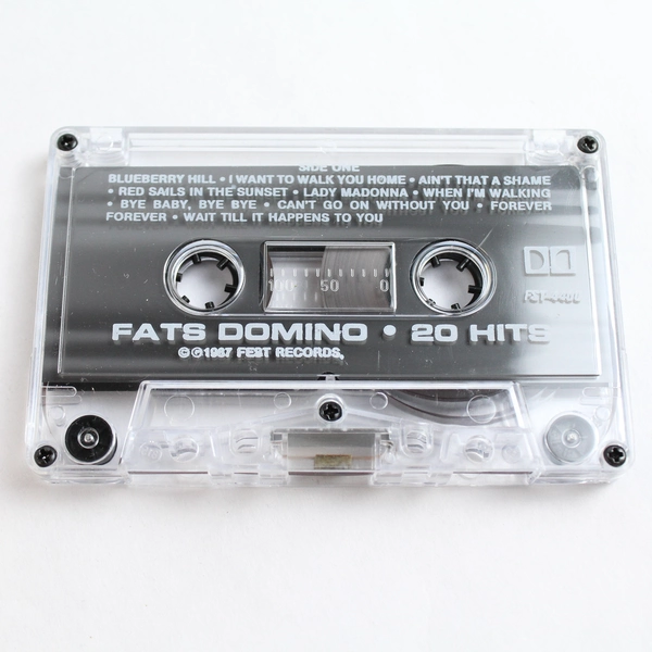 Lot of 2 Cassette Tapes Ragtime Piano Favorites 1988 Fats Domino 20 Hits 1967