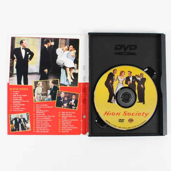 High Society 1956 DVD Movie Starring Frank Sinatra Classic Musical Film