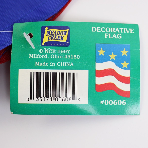 Meadow Creek Stars & Stripes Nylon Decorative Flag 28" x 40"