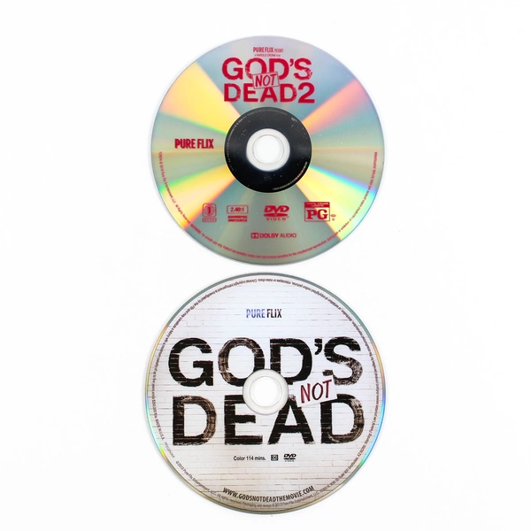 God's Not Dead 1 & 2 DVD Movie Set 2016 Faith Drama Inspirational