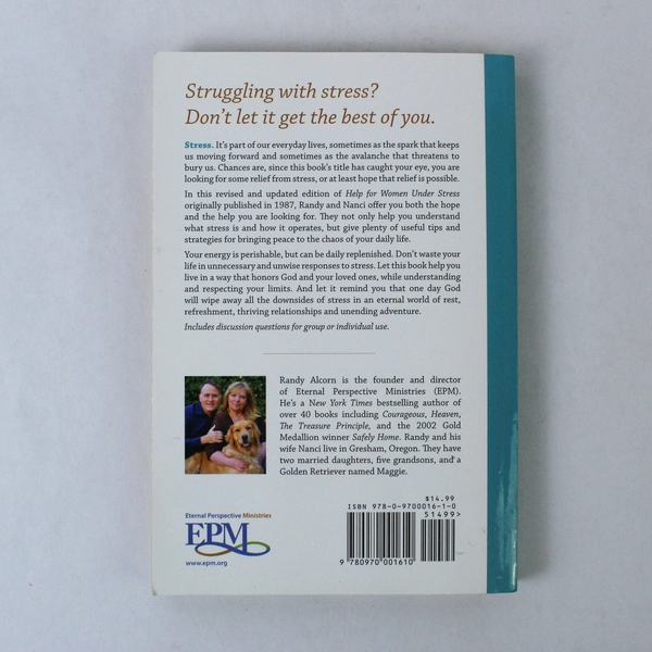 Help for Women Under Stress by Nanci & Randy Alcorn 2013 Paperback