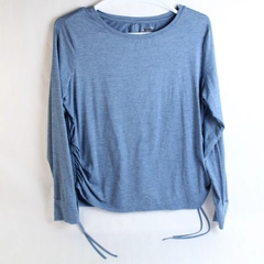 Avia Performance Women's Blue Athletic Shirt Size XL 16-18 Cinched Sides