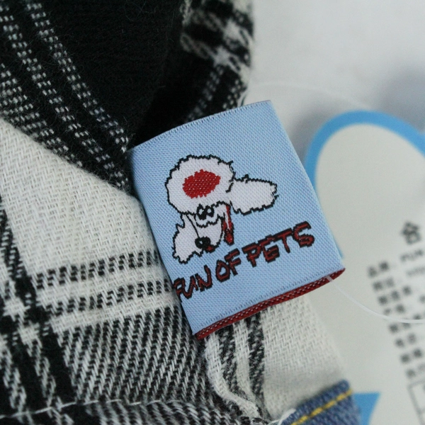 Fun Of Pets Dog Jumpsuit Denim Outfit Collared Shirt Size 6.5 NWT