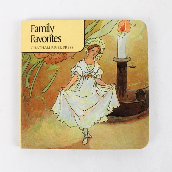 Lot of 2 Vintage Chatham River Press Mini Board Books 1984 1986