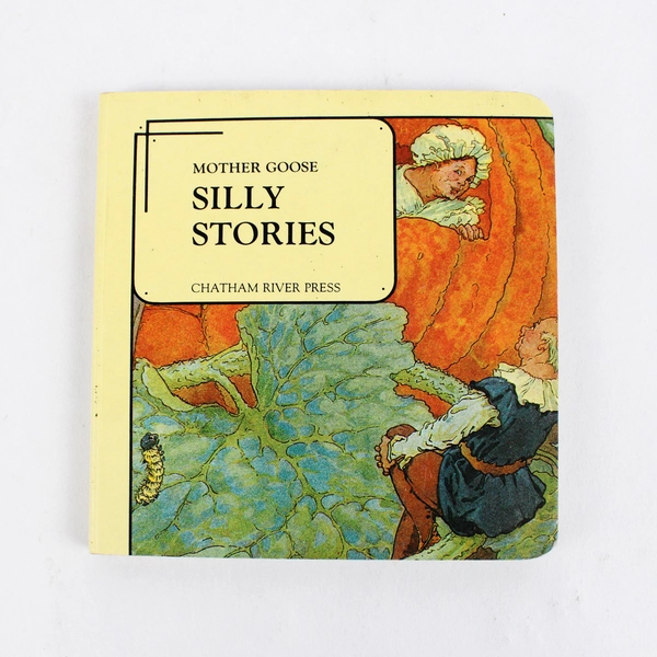 Lot of 2 Vintage Chatham River Press Mini Board Books 1984 1986