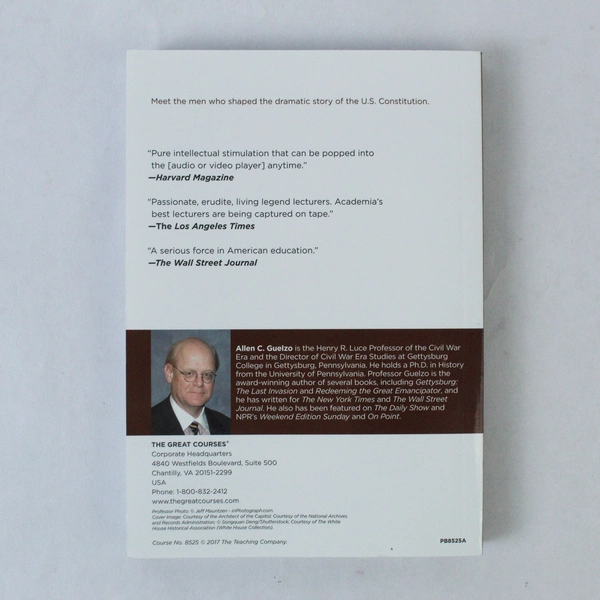 America's Founding Fathers by Allen C. Guelzo, 2017 Teaching Company Paperback