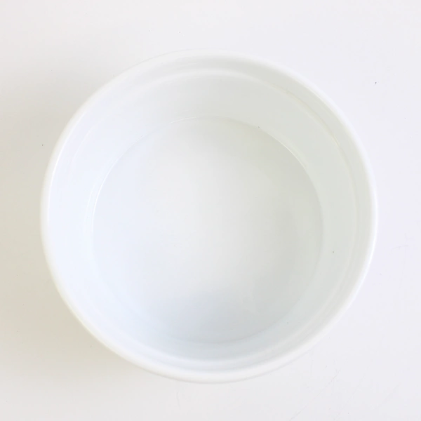 BIA Cordon Bleu White Ceramic Ramekin 6 3/4" Bakeware Ovenware Dish