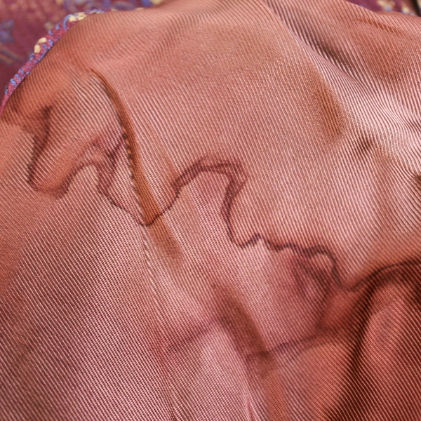 Unbranded Pink Blazer Hooped Button Up Chinoiserie Pattern Women's Size XS