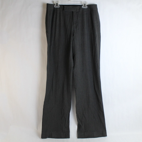 Nine West Separates Charcoal Gray Dress Pants Women's Size 8