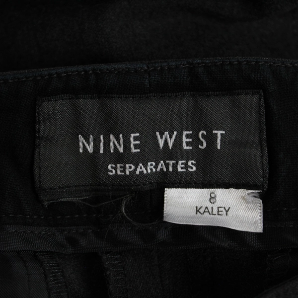 Nine West Separates Charcoal Gray Dress Pants Women's Size 8