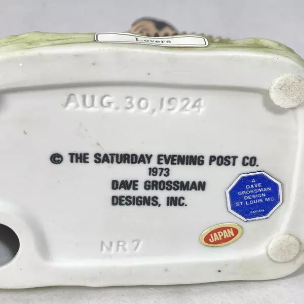 1973 Norman Rockwell The Saturday Evening Post Cover Collection Lovers NR7