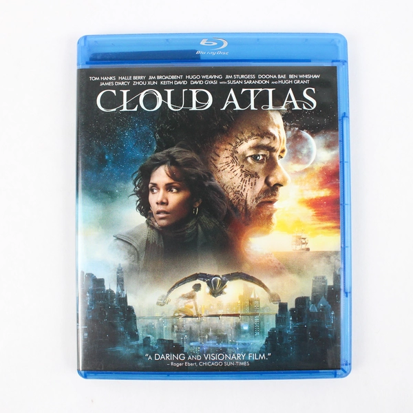 Cloud Atlas 2012 Blu-ray Starring Tom Hanks & Halle Berry Movie Film