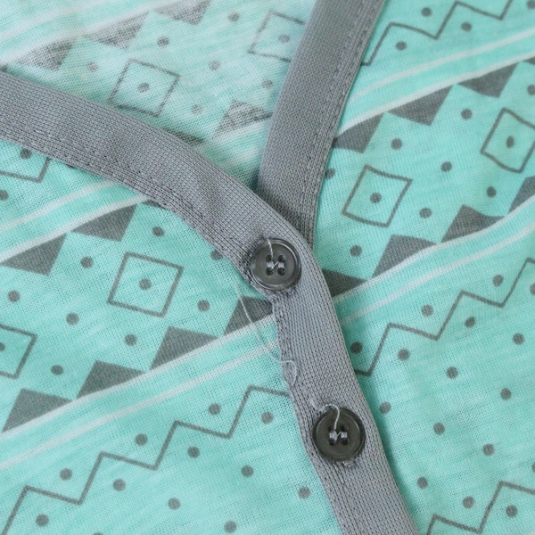 Amanda Paige Women's Sleepwear 2-Piece Set Size L Blue Gray Pajamas