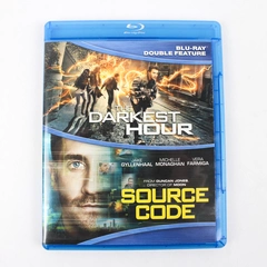 2 in1 Blu-ray DVD The Darkest Hour & Source Code Movie Combo Sci-Fi Action