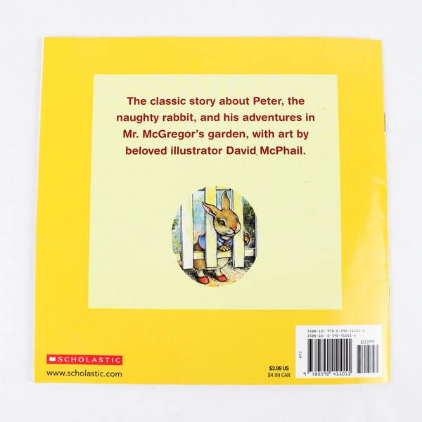 Vintage Scholastic Inc Book The Tale of Peter Rabbit by Beatrix Potter 1986