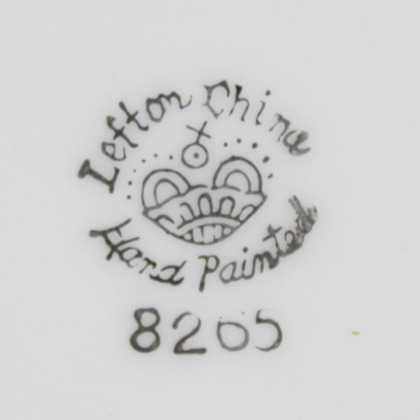 Lefton China 25th Anniversary Hand Painted Collector Plate 10 1/4"