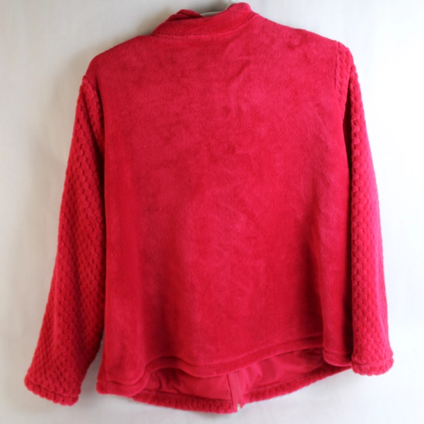 Great Northwest Indigo Women's Hot Pink Jacket Size 2X Fleece Fabric