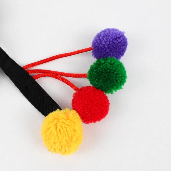 Embroidered Black Silk Shoulder Bag with Pink Flowers Women's Bag