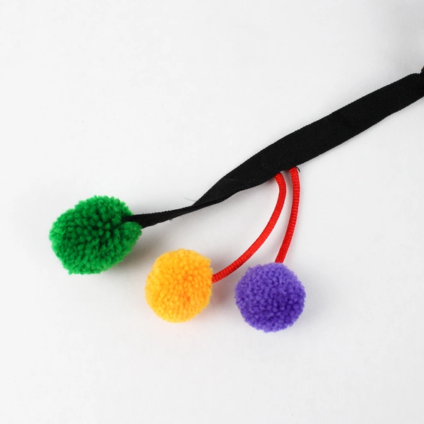 Embroidered Black Silk Shoulder Bag with Pink Flowers Women's Bag