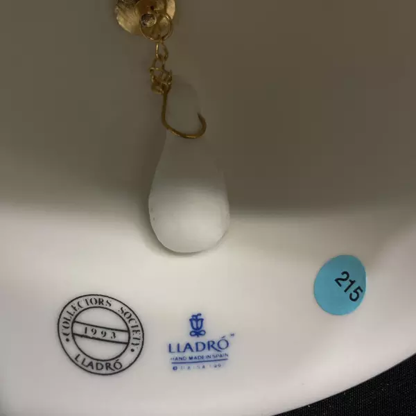 1993 Lladro Collectors Society Fall Porcelain Bell 17615 Retired Original Box