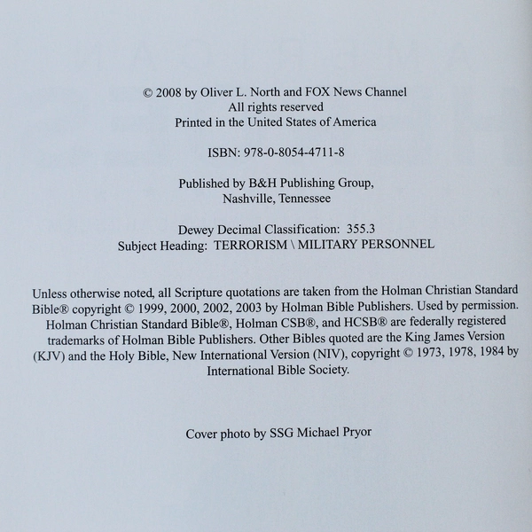 American Heroes in the Fight Against Radical Islam by Oliver North - Hardcover