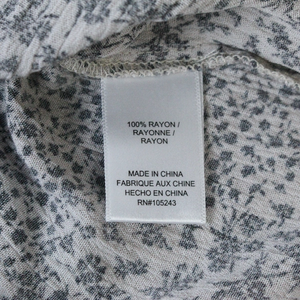 Studio B by Bobeau Women's Size S Floral Drawstring Blouse Top - Good Condition