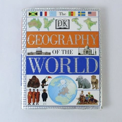 DK Geography of the World by Simon Adams 1996 Hardcover - Good Condition