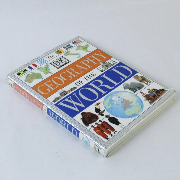 DK Geography of the World by Simon Adams 1996 Hardcover - Good Condition