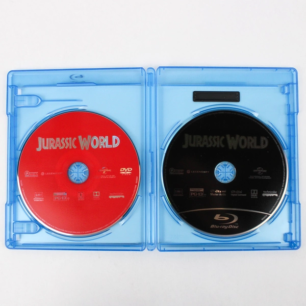Jurassic World Blu-Ray DVD Movie Film Action Adventure Sci-Fi