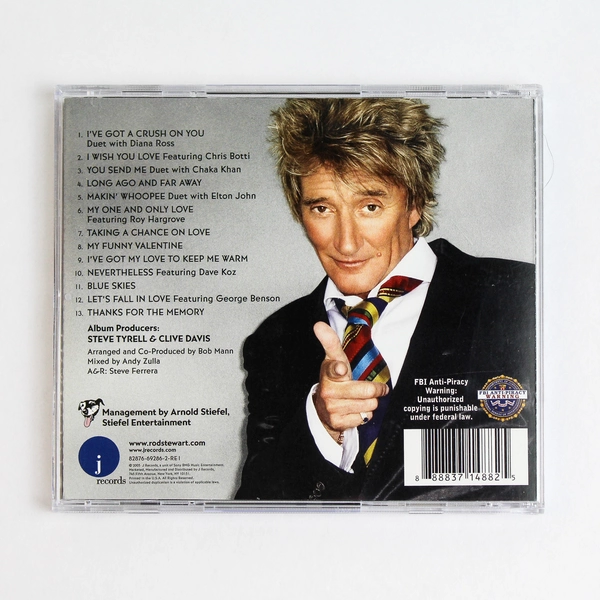 Thanks for the Memory The Great American Songbook Vol. IV Rod Stewart CD 2005