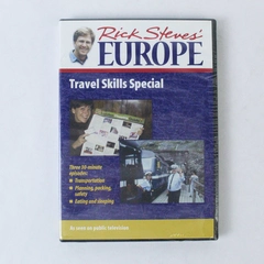 Rick Steves' Europe Travel Skills Special DVD 2000 Sealed Factory New