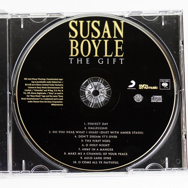 The Gift by Susan Boyle CD 2010 Columbia