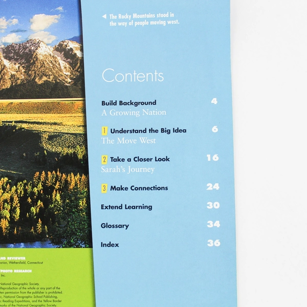 Lot of 6 National Geographic "Go West!" Paperback Books by Reyna Eisenstark