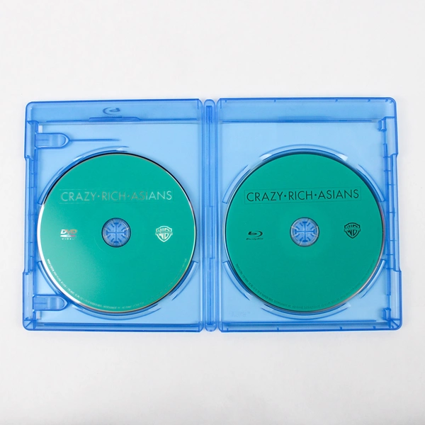 Crazy Rich Asians Blu-Ray DVD Movie Film Romantic Comedy Drama