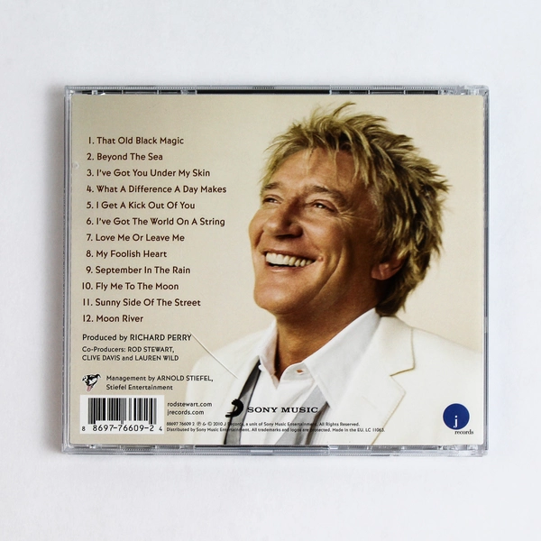 Fly Me To The Moon The Great American Songbook Vol. V Rod Stewart 2010 CD