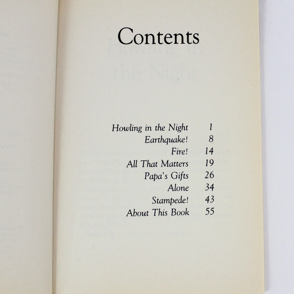 Lot of 5 Pre-Owned Paperback Books: Earthquake, Once Upon America Series
