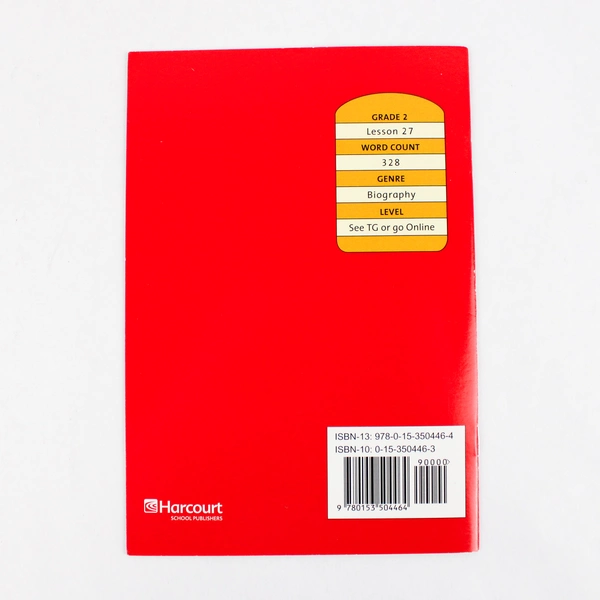 A Writer Named Jean by J L Georgia Grade 2 Lesson 27 Paperback True Story