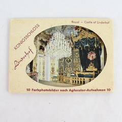 Set of 10 Vintage Castle of Linderhof German Souvenir Photographs Original Box
