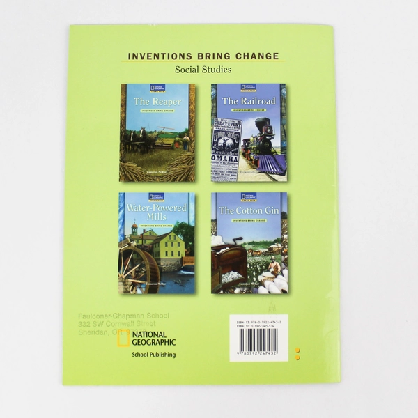 Lot of 7 National Geographic Paperback Books on The Railroad - Good Condition