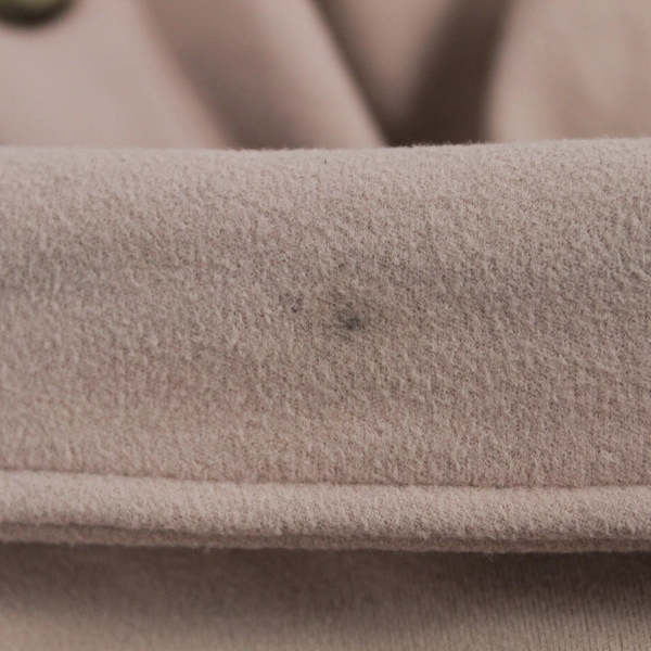 Ninexis Women's Pink Fleece Jacket Size L Tortoise Shell Button Up