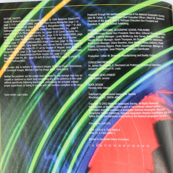 Lot of 6 National Geographic Understanding Electricity Books by Stephen Tomecek