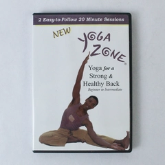 Yoga Zone Strong & Healthy Back DVD 2001 Koch Vision - Pre-Owned, Good Condition