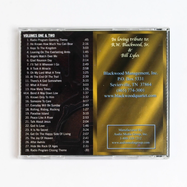 The World Famous Blackwood Brothers Quartet Radio Shows 30's 40's and 50's CD