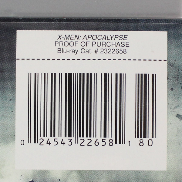 X-Men: Apocalypse Blu-ray and DVD 2016 2 Disc